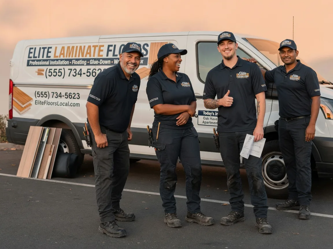 Laminate flooring installation company in Janesville, IA